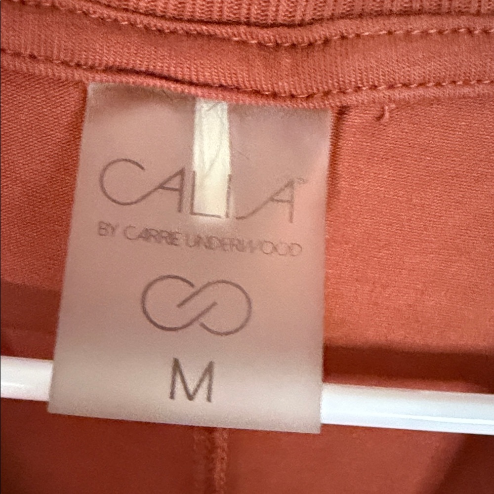 CALIA by Carrie Underwood Rust Scoop Neck Tank - Picture 2 of 7